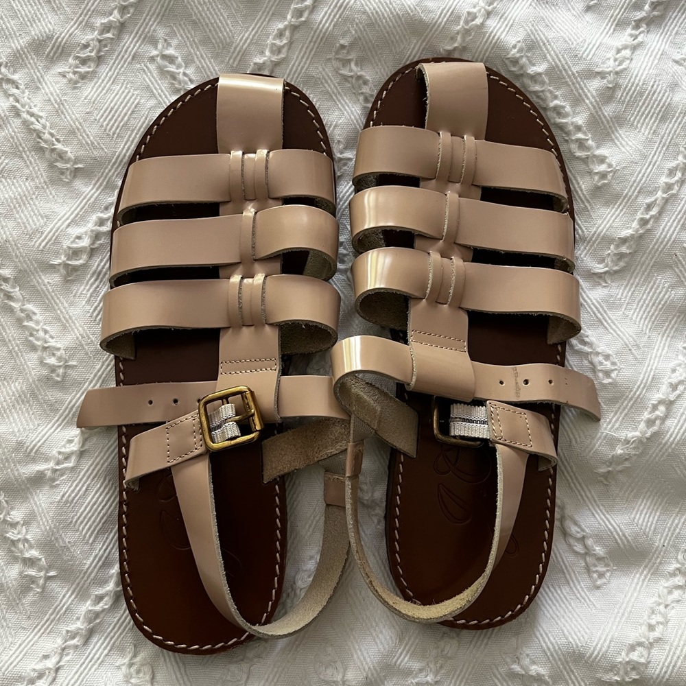 J. Crew leather sandals